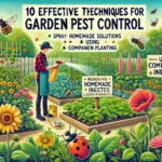 10 Effective Techniques for Garden Pest Control