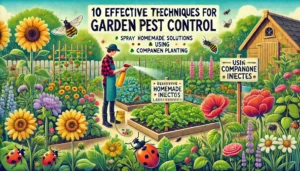 10 Effective Techniques for Garden Pest Control